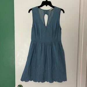 Esley Modcloth Chambray Mini Dress